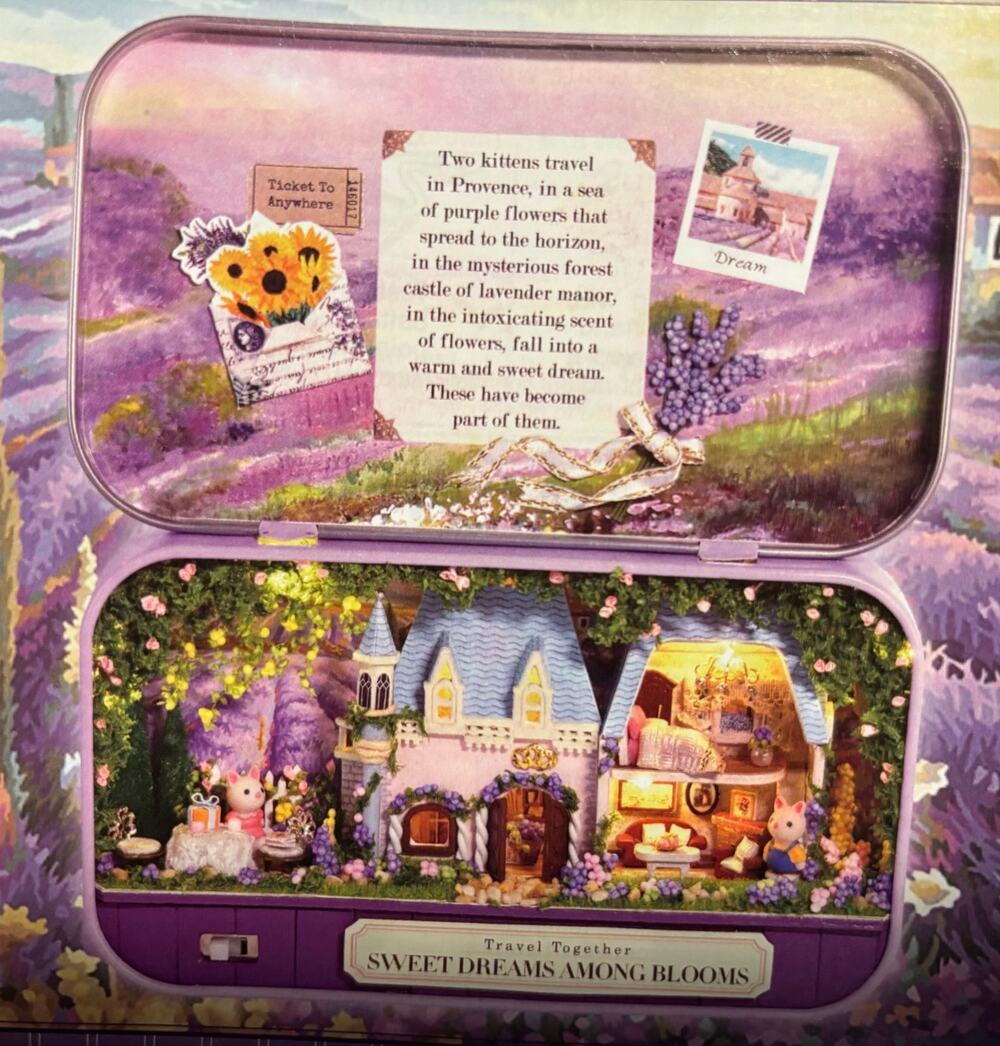 CUTE 
DIY House Kit Sweet Dreams Among Blooms